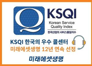 미래에셋생명, 12년 연속 우수 콜센터 선정