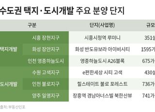 내달 수도권 택지지구·도시개발사업지구서 8400가구 공급