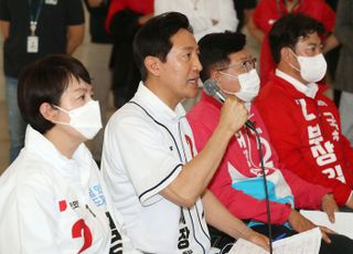 오세훈·김은혜 "김포공항 이전 공약은 졸속…민주당, 한국 미래 그렇게 가볍나"