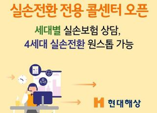 현대해상, 실손전환 전용 콜센터 오픈