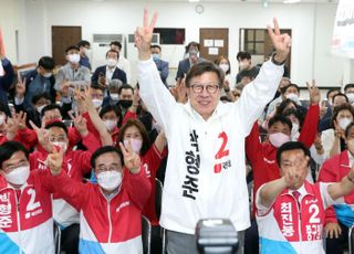 박형준 부산시장 당선 확실시...21% 개표 현재 80.3% 득표