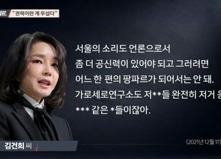 대선 앞두고 김건희 통화 유출한 서울의 소리 1억원 손배소…법원, 조정 회부