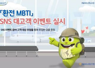 농협은행, '환전 MBTI' SNS 이벤트