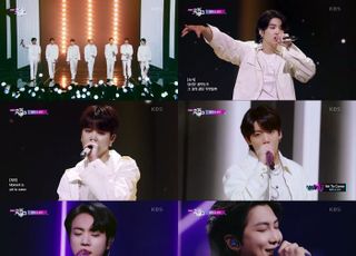 방탄소년단, '옛 투 컴'으로 '뮤직뱅크' 1위…음방 3관왕 질주