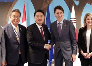 韓·캐나다 정상회담…尹 "미래산업 협력 강화" 트뤼도 "한국은 중요한 파트너"