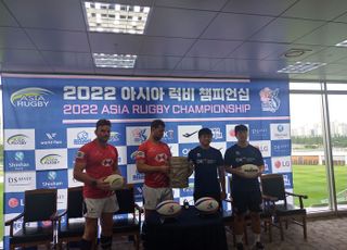 한국 남자럭비대표팀, 9일 ‘2022 아시아 럭비챔피언십’ 결승전 참전