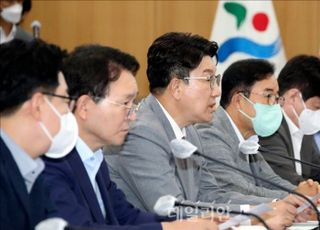 발언하는 권성동 국민의힘 당대표 직무대행 겸 원내대표