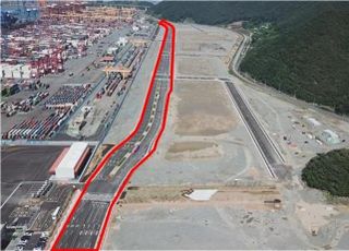 부산항만공사, 신항 6부두 진입도로 1.8km 개통