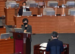 박순애 사회부총리 겸 교육부 장관, 대정부질문 답변