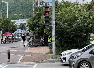 의정부시, 전국 최초로 횡단보도 빨간불 '잔여시간 표시기' 도입