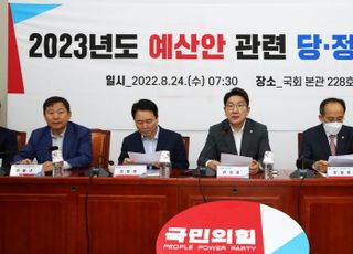 2023 예산안 당정협의회 발언하는 권성동