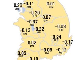 수도권 아파트값 10년 만에 최대 하락폭…서울도 하락 지속