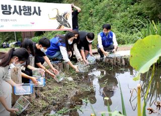 삼성디스플레이, 멸종 위기종 '물장군' 살리기 나섰다