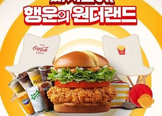 맥도날드, 100% 당첨되는 ‘행운의 원더랜드’ 이벤트 진행