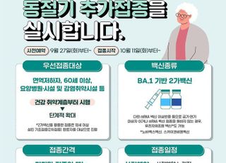 과천시, 내달 11일부터 동절기 코로나19 백신 추가접종