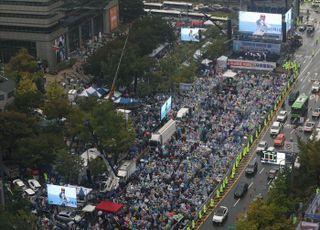 전광훈 주도 보수단체, 개천절 도심서 집회…"尹 사적발언 보도 조작"