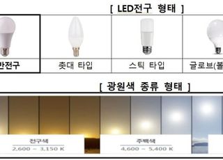 LED전구, 제품별 품질 비교했더니…최대 39% 에너지절감 가능