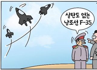 [D-시사만평] F-35 공갈탄으로 북한 대응 출격?…문재인정부는 왜 실탄 확보 안했나? 