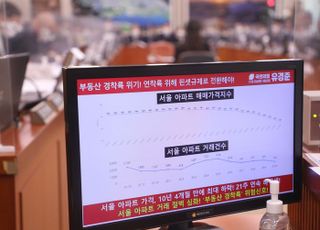 서울 아파트 가격 최대 하락 관련 질의 이어지는 국토교통위 종합감사