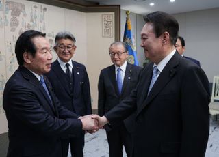 尹대통령, 일한의원연맹 접견…“양국 교류 확대, 한일관계 발전 기반”