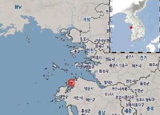 충남 서산시 부근 해역서 규모 2.5 지진