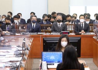 행안위 출석한 이상민-윤희근-오세훈-박희영