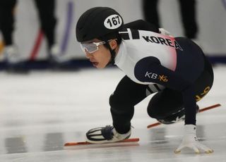 박지원 2관왕, 4대륙대회 1000m 금메달