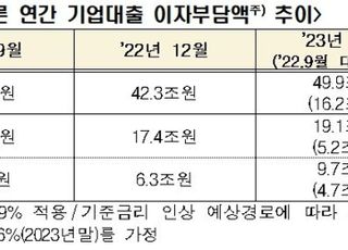 "금리인상으로 내년 말까지 민간 이자부담 年 34조 증가"