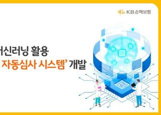 ​KB손보, 머신러닝 활용 ‘자동차보험 AI 자동심사 시스템’ 개발​​​