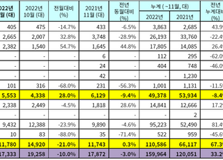 르노코리아, 11월 내수 5553대… 전월比 28%↑