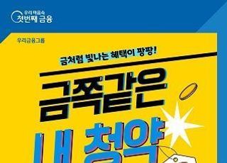 우리은행, ‘금쪽같은 내 청약’ 이벤트 실시