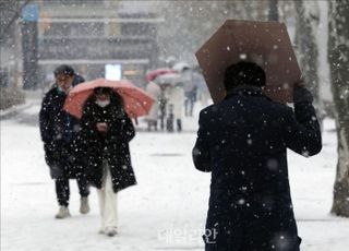 중대본 "중부지방 내린 눈에 여객선 5척·항공기 9편 중단"