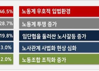 "노란봉투법 공포"…기업들, 새해 최대 불안요인은 '친노조 입법'