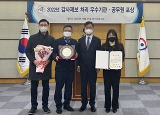 김포시, 전국 유일 감사원 우수 기관·공무원 표창 수상