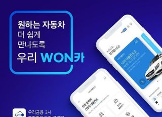 우리금융, 우리WON카 월간이용자수 60만명 돌파