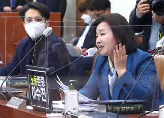 환노위 고용노동법안심사소위, 의사진행발언하는 이수진 의원