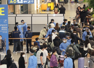 중국발 입국자 전원 PCR 검사 첫날…공항서 13명 ‘양성’