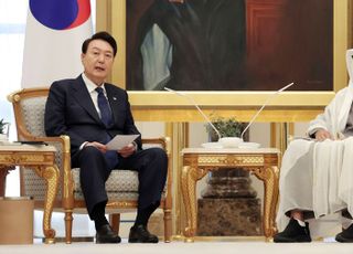 韓·UAE 정상 공동성명 채택…'300억 달러 한국 투자' 명시