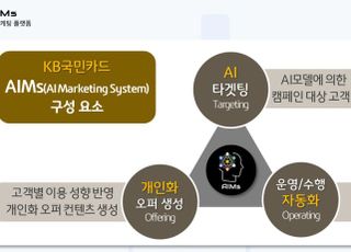 KB국민카드, AI 마케팅 시스템 ‘에임즈’ 오픈