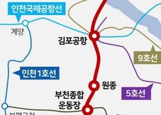 대곡~소사선 사업기간 5개월 연장..올해 6월 개통 예정