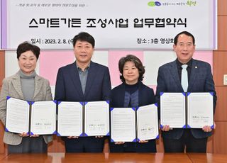 인천 부평구, 스마트가든 조성사업 업무협약 체결