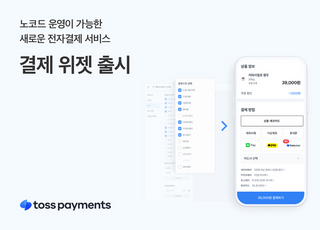 "코딩 없이 결제창 만드세요"…토스페이먼츠, 결제 위젯 출시
