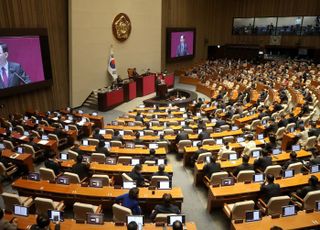 野, 주호영 교섭단체 대표연설에 "자가당착" "유체이탈"