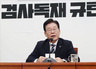 이재명 "법치의 탈을 쓴 사법사냥이 일상...폭력의 시대"