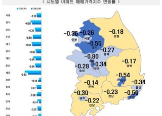 급매 소진 다했나…서울 아파트값 2주째 하락폭 둔화