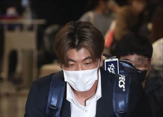 인천공항 통해 귀국하는 한국 야구대표팀 김광현