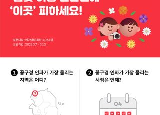 "봄꽃 인파 4월 첫 주에 몰린다"…명소 1순위 '진해'