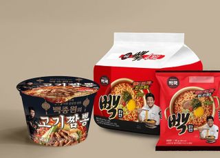 더본코리아, 백종원 라면 2종 누적 판매 265만 개 돌파