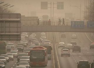 중국 베이징에 최악의 황사 뒤덮여… 23일 서해안에 영향