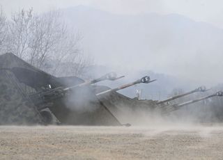 한미 연합 사격훈련, M777 견인포 사격